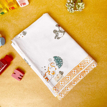 Kids Indian Elephant Printed Towel 30x60 Inches