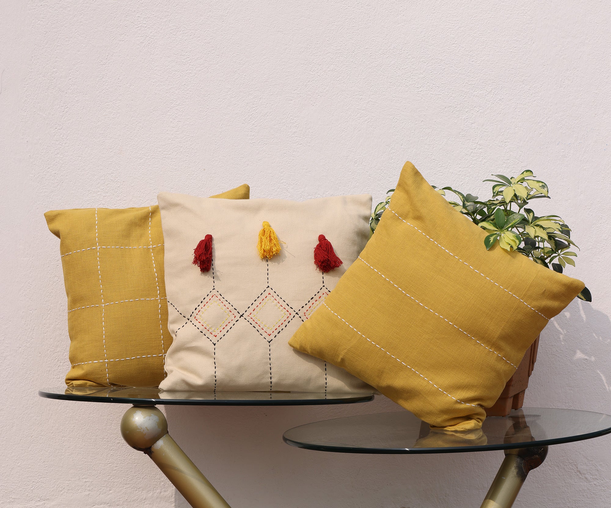 Kantha Cushion Covers