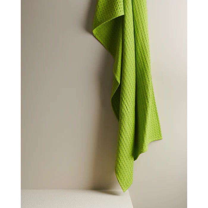 Pixel Cotton Waffle Bath Towel