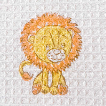 Kids Lion Printed Towel 30x50 Inches