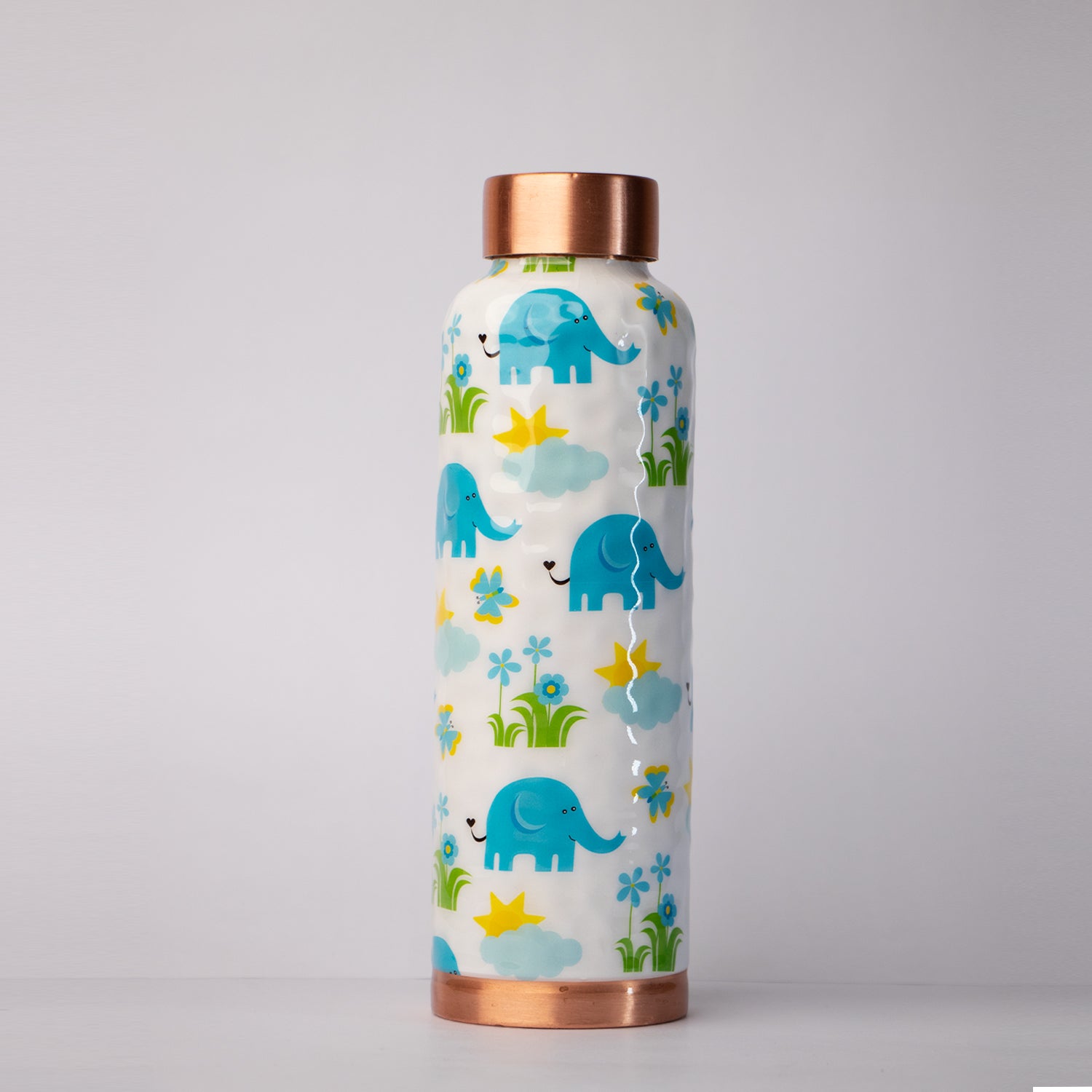 Elephant Cub | 100% Pure Copper Bottle|1000 ml | Peacoy