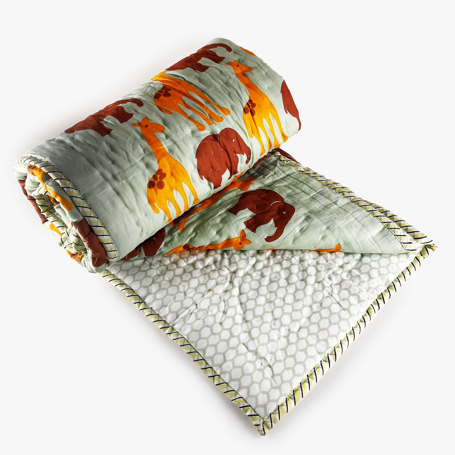 Baby Quilt Cute Elephant Baby Single Quilt 40x60 Inches