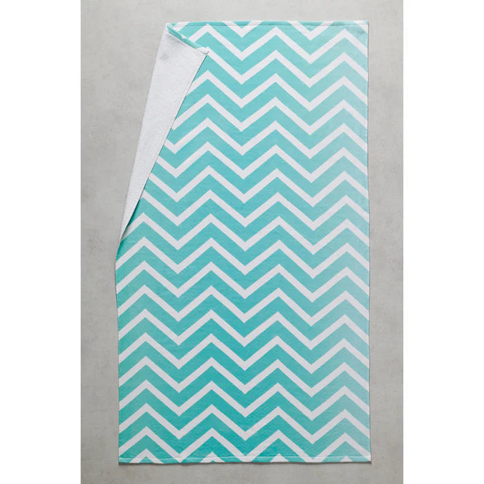 Chevron Cotton Hammam Terry XL Bath Towel