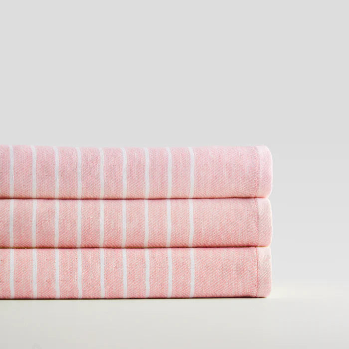 Pin Cotton Hammam Terry Bath Towel