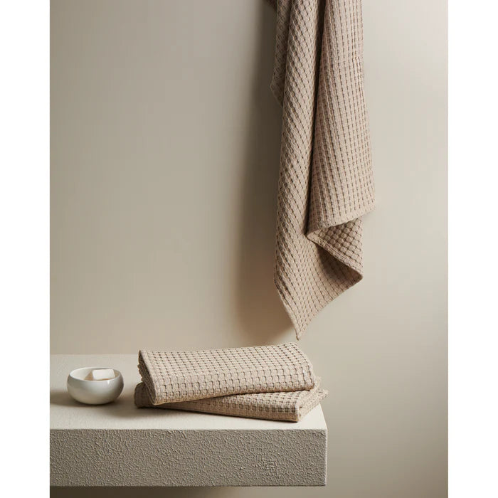 Beehive Cotton Bamboo Waffle XL Bath Towel