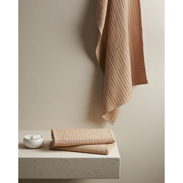 Pebble Cotton Waffle XL Bath Towel