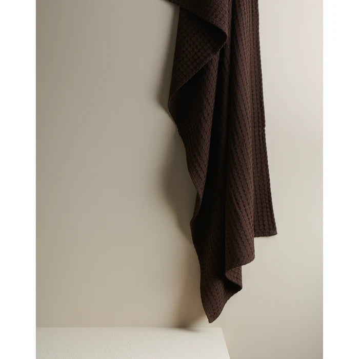 Beehive Cotton Bamboo Waffle XL Bath Towel