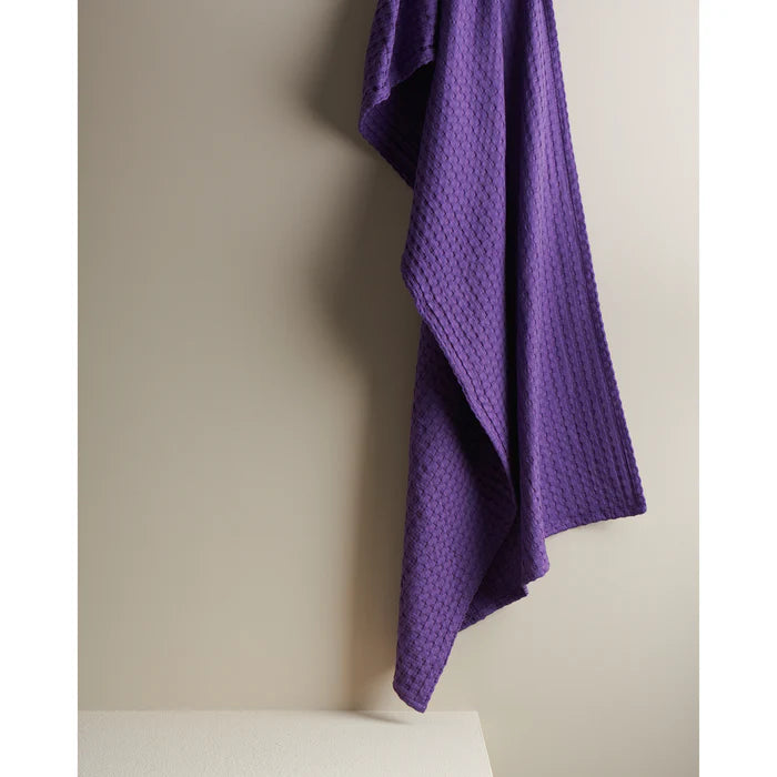 Pixel Cotton Waffle Bath Towel