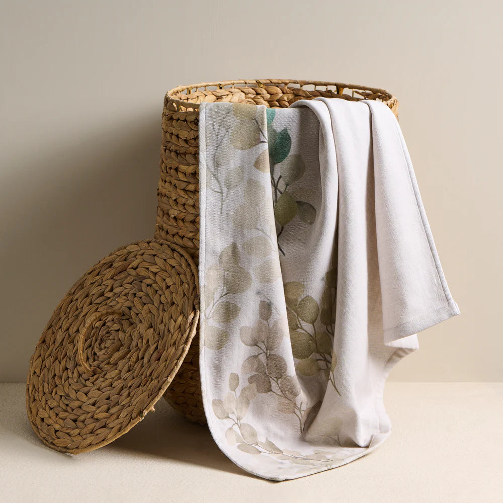 Autumn Print Cotton Bamboo Hammam Terry Bath Set