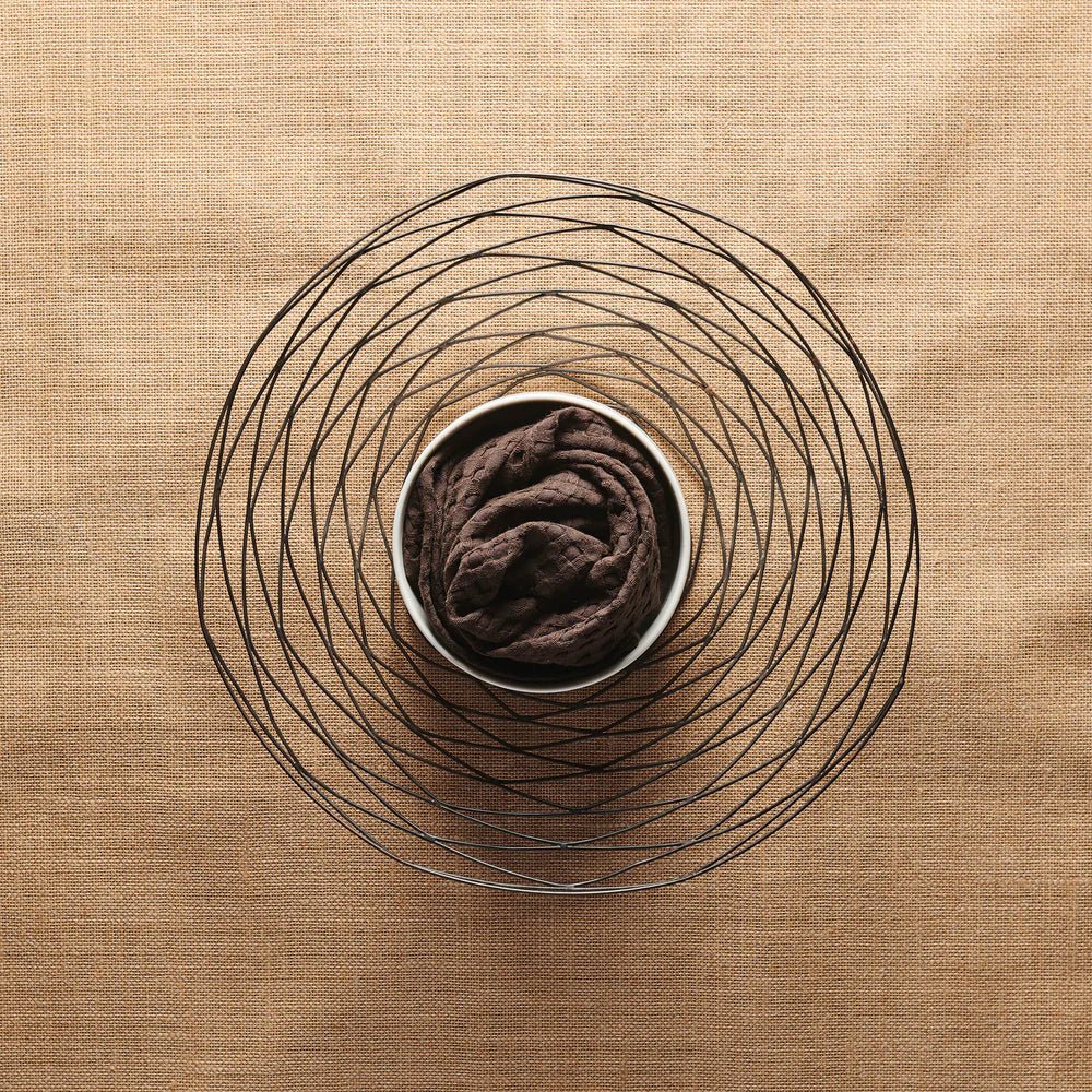 Beehive Cotton Bamboo Waffle Hand Towel