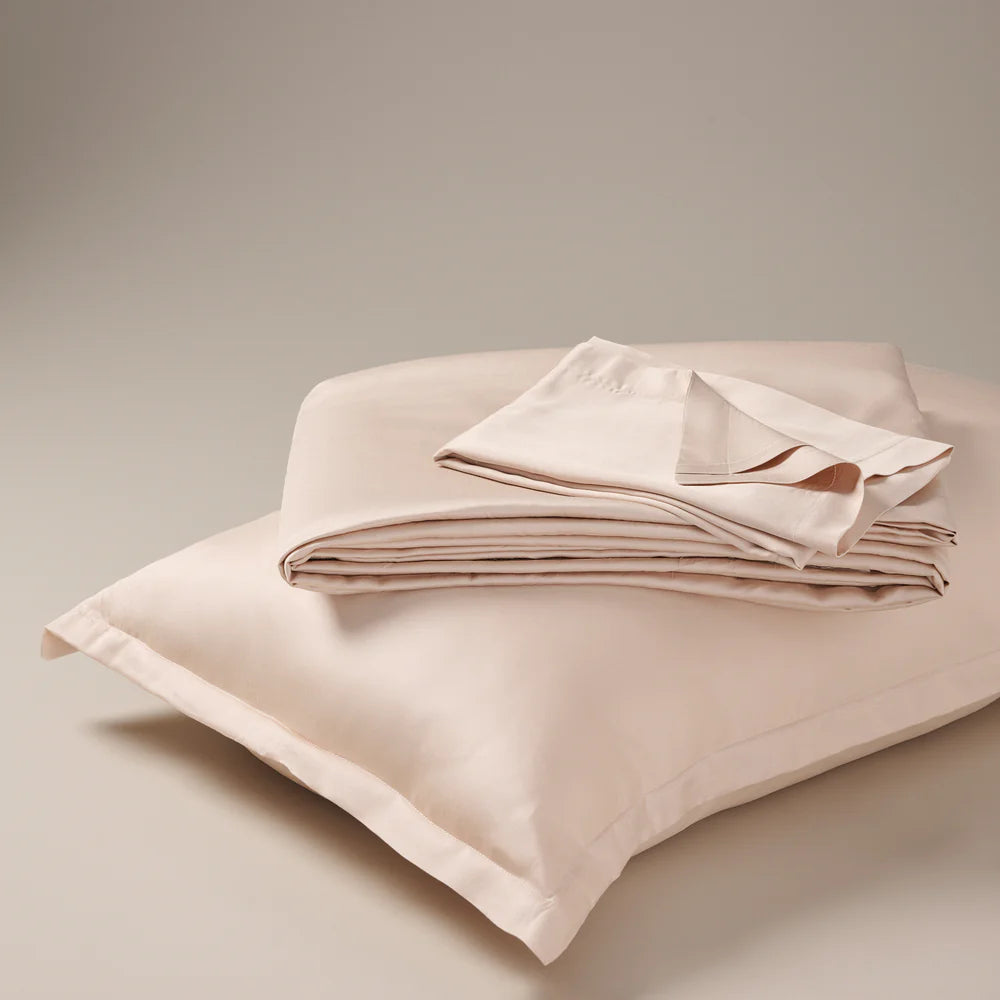 Blush Bamboo Sateen Bedsheet
