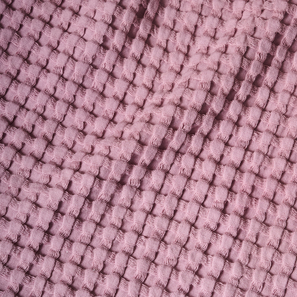 Chalk Cotton Waffle Bath Set