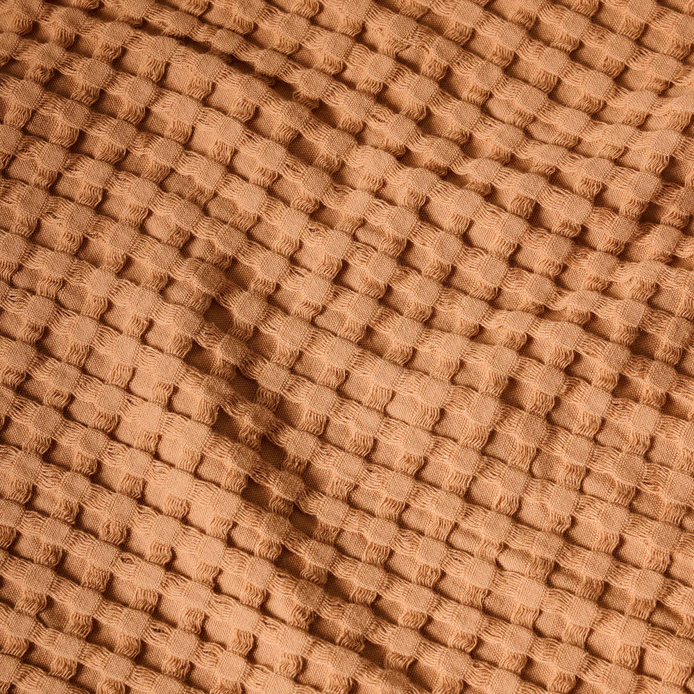 Chalk Cotton Waffle Bath Set