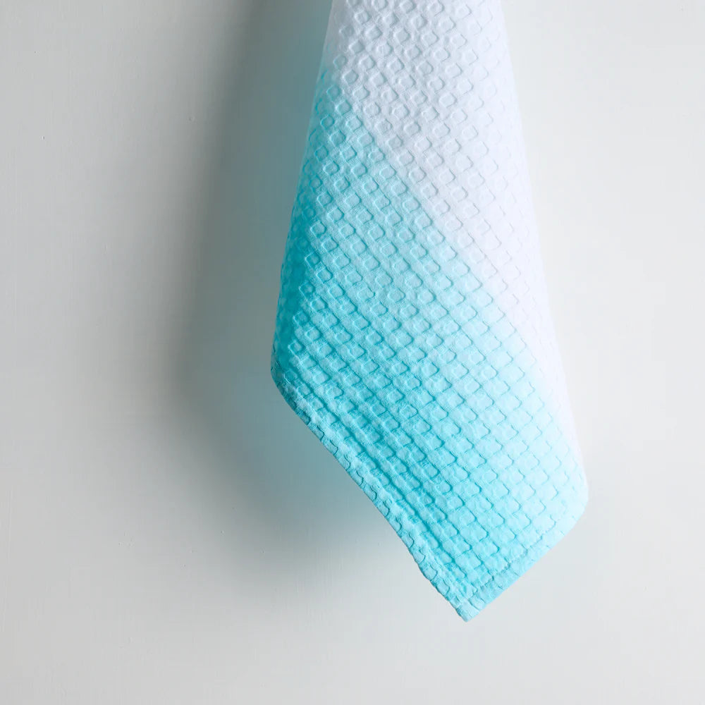 Dip Dye Cotton Waffle Bath Set