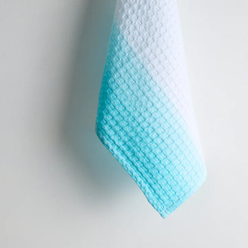 Dip Dye Cotton Waffle Bath Set