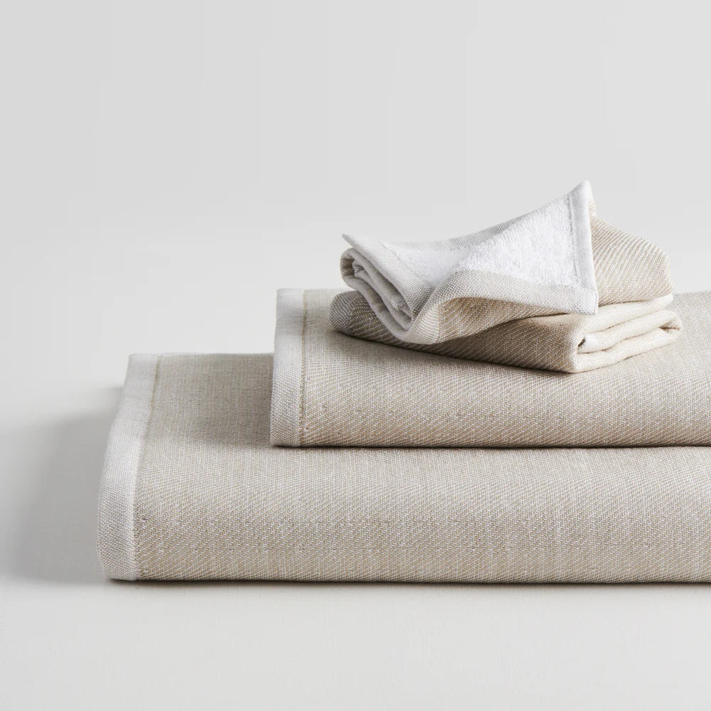Earth Stucco Cotton Bamboo Hammam Terry Bath Set