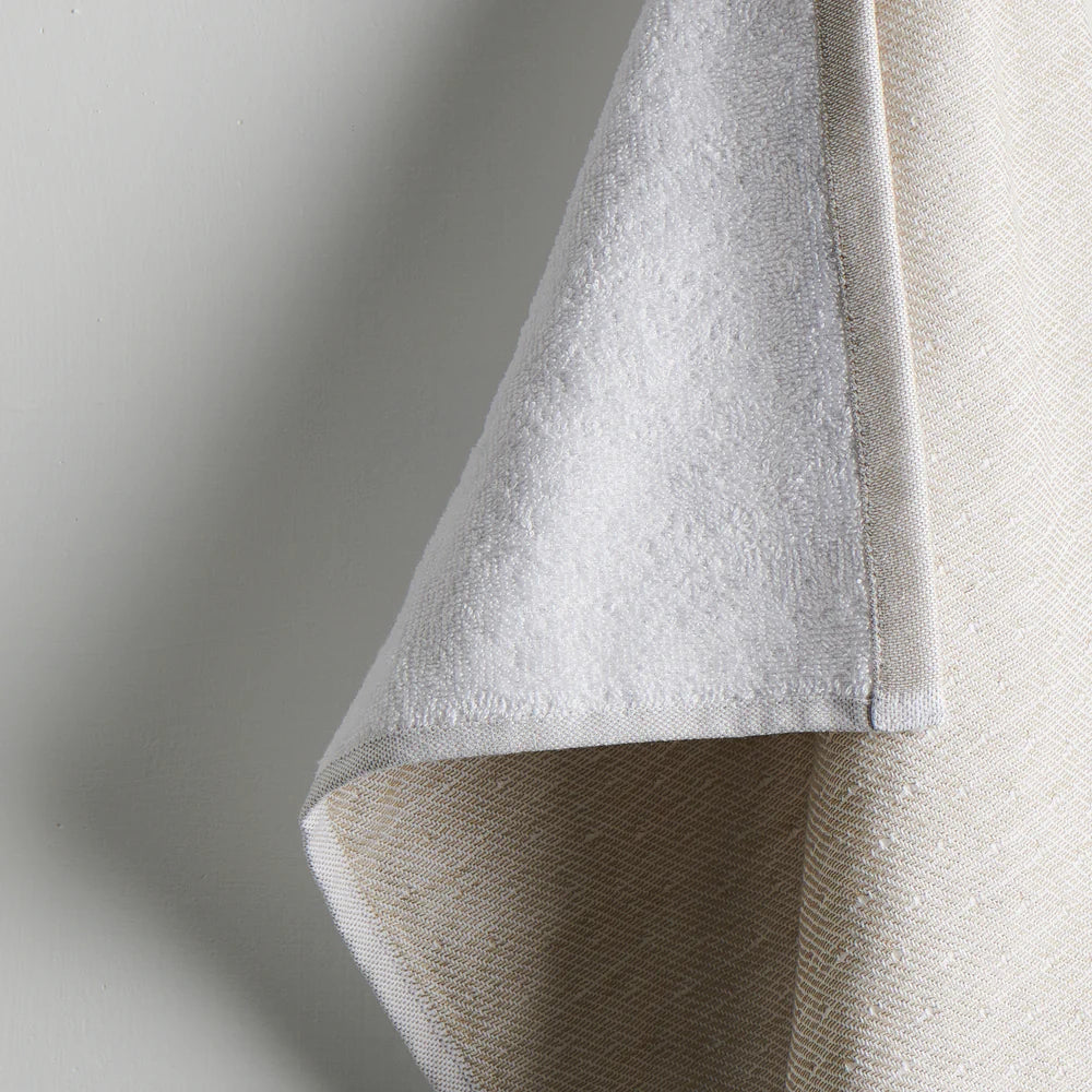Earth Stucco Cotton Bamboo Hammam Terry Bath Towel