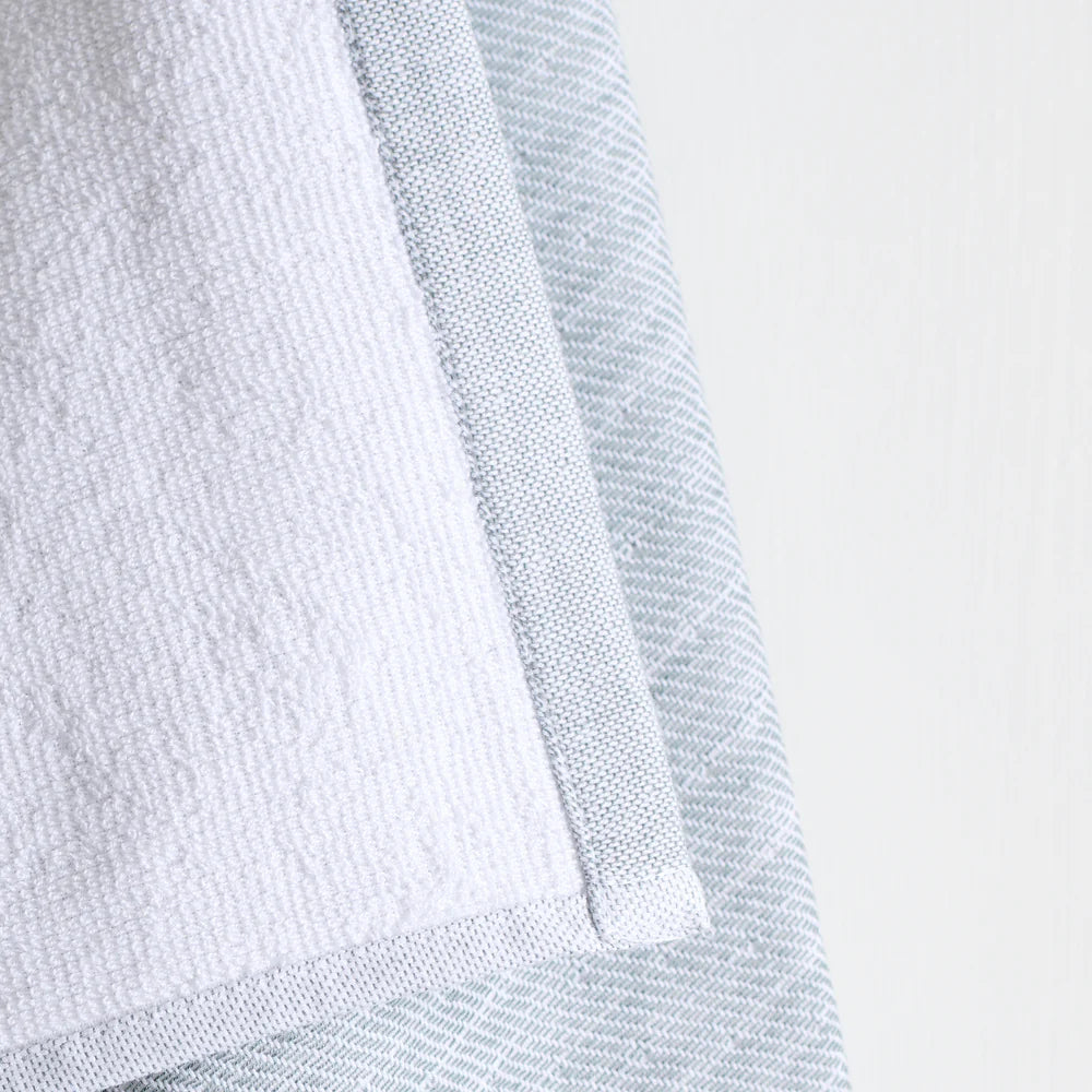 Earth Stucco Cotton Bamboo Hammam Terry Bath Towel