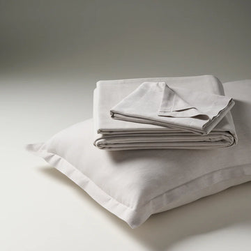 Feather Cotton Bamboo Chambray Bedsheet