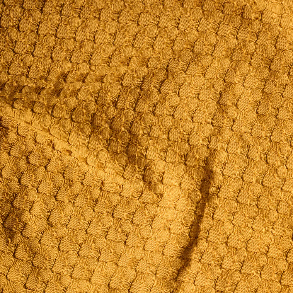 Honeycomb Cotton Bamboo Waffle Bath Set