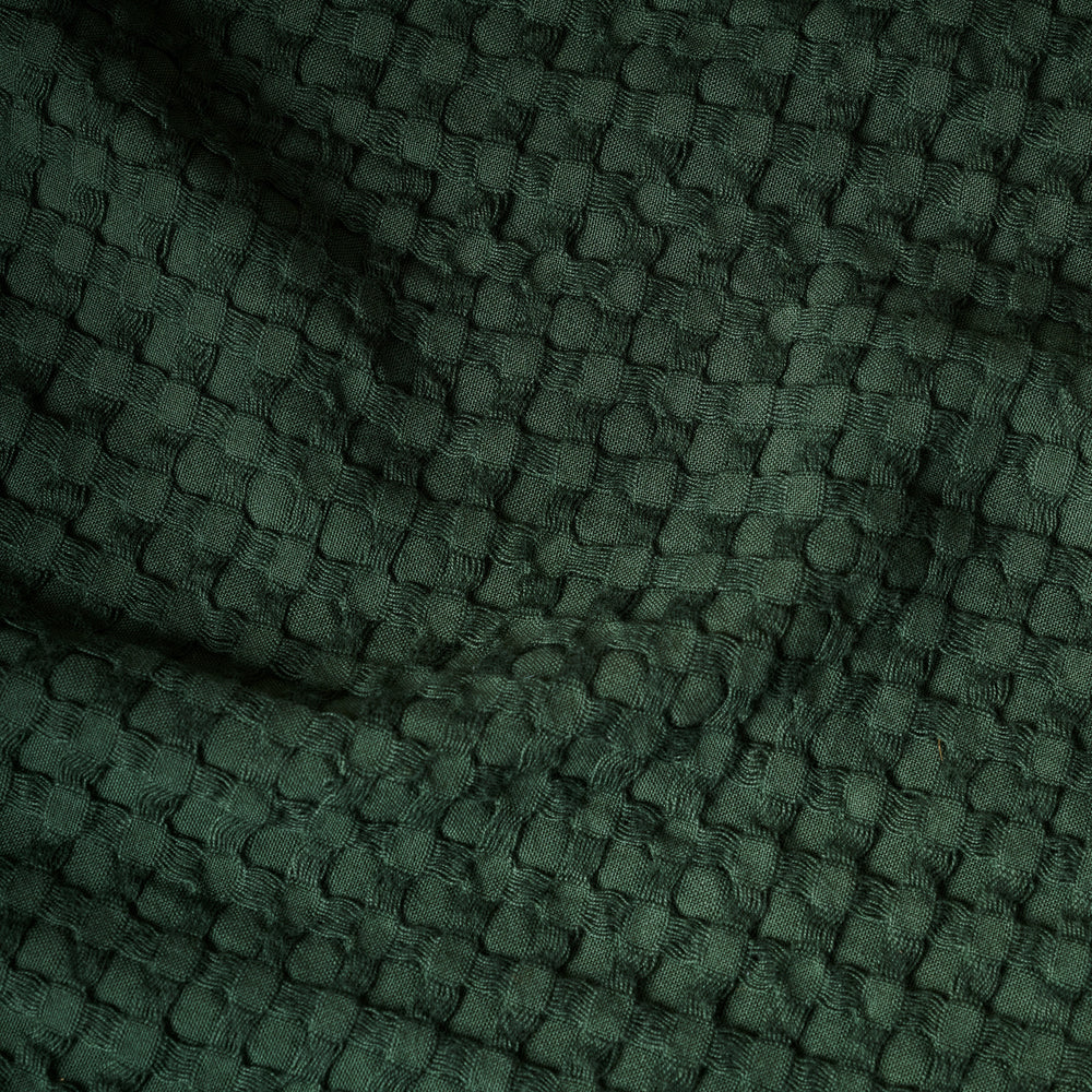 Honeycomb Cotton Bamboo Waffle Bath Towel