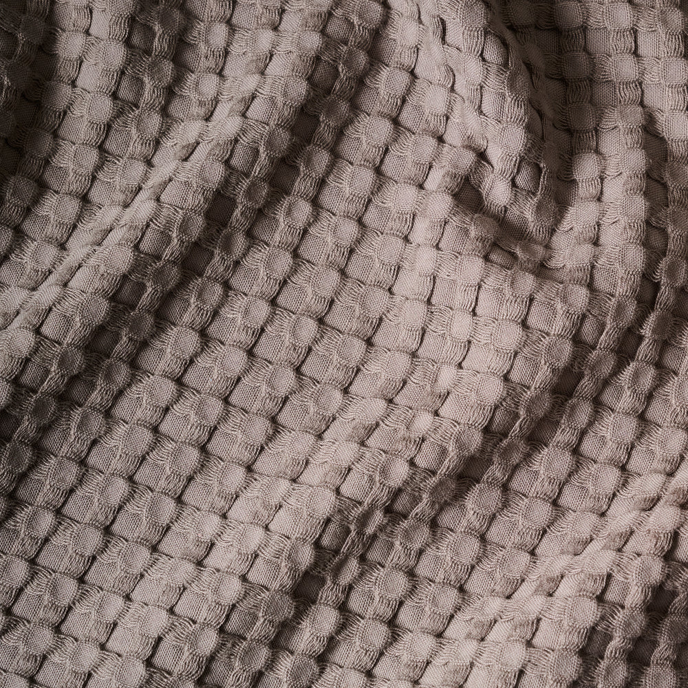 Honeycomb Cotton Bamboo Waffle Bath Towel