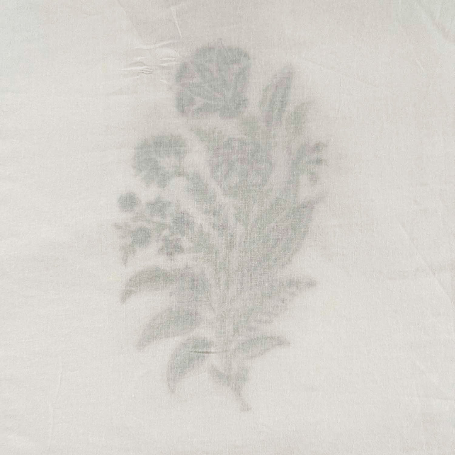 Pastel Green Cotton Printed 3D Dohar - 100 inches x 110 inches