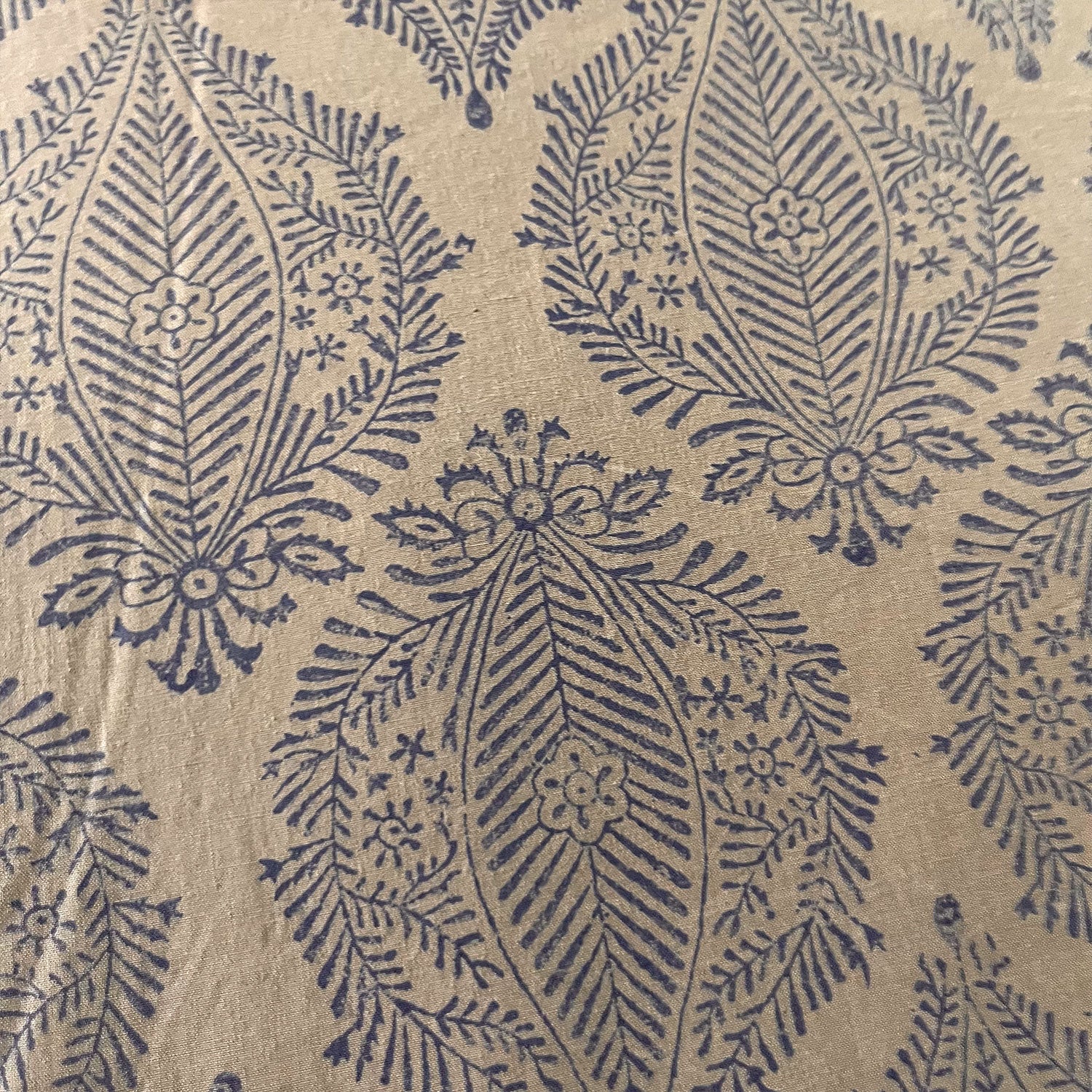 Dark Blue Freestyle Soft Cotton Printed Bedsheet - 100 inches x 110 inches