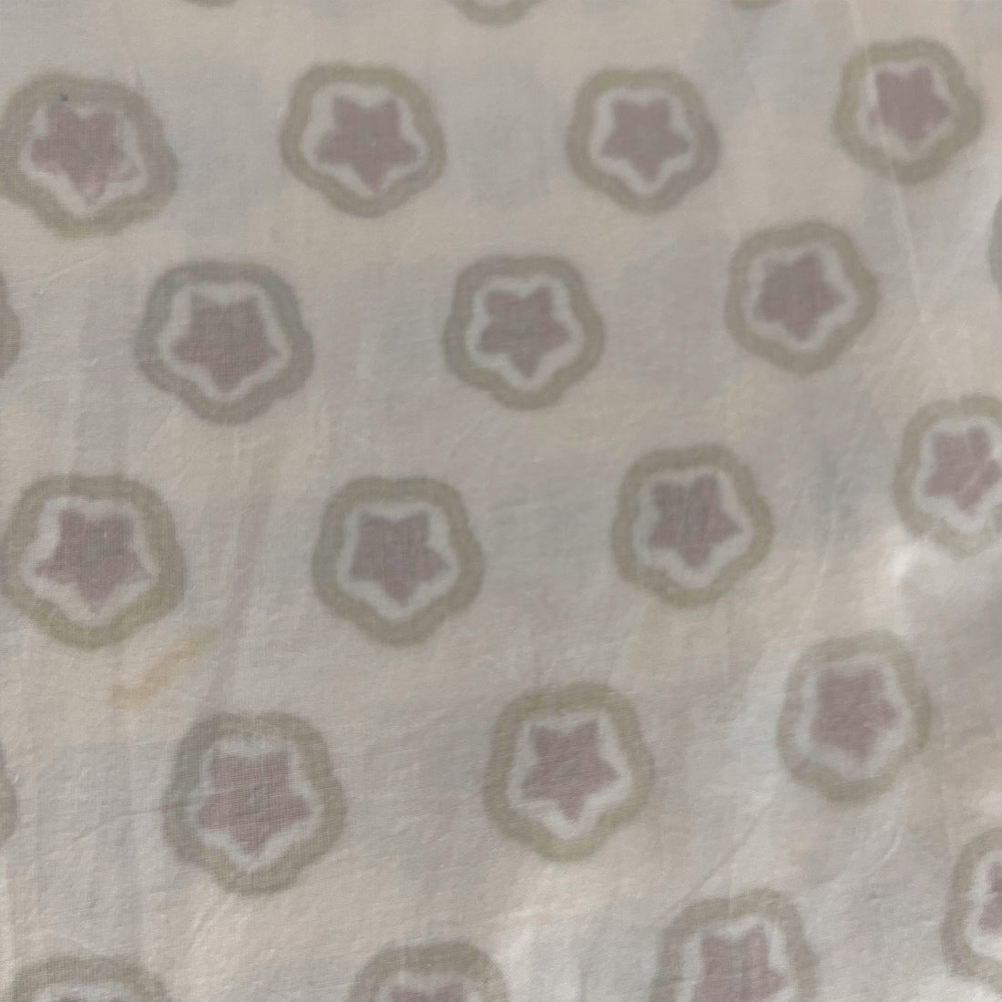 Assyemtrical Grey Floral Soft Cotton Printed Double Dohar Quilt - 90 inches x 100 inches