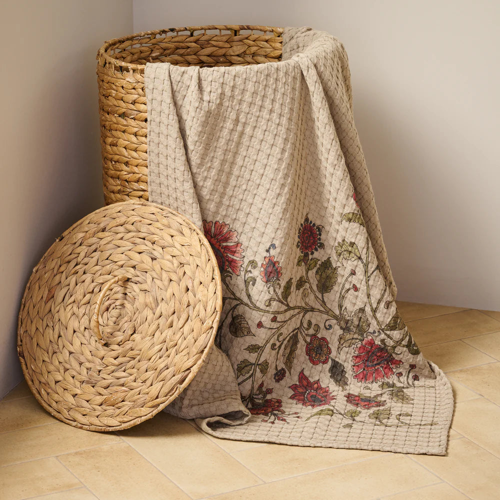 Kshupa Cotton Bamboo Waffle Bath Set