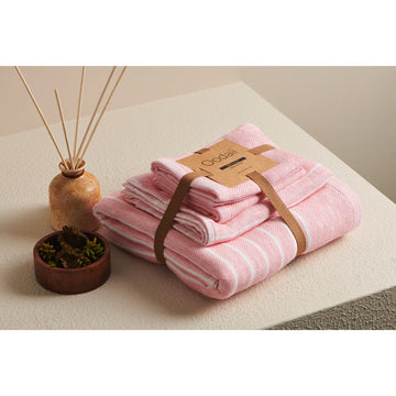 Pin Cotton Hammam Terry Bath Set
