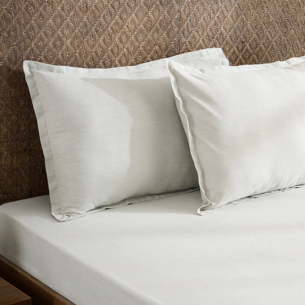 Sage Cotton Bamboo Chambray Bedsheet