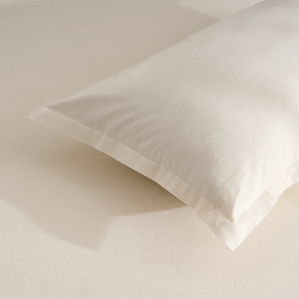 Sand Cotton Bamboo Chambray Bedsheet