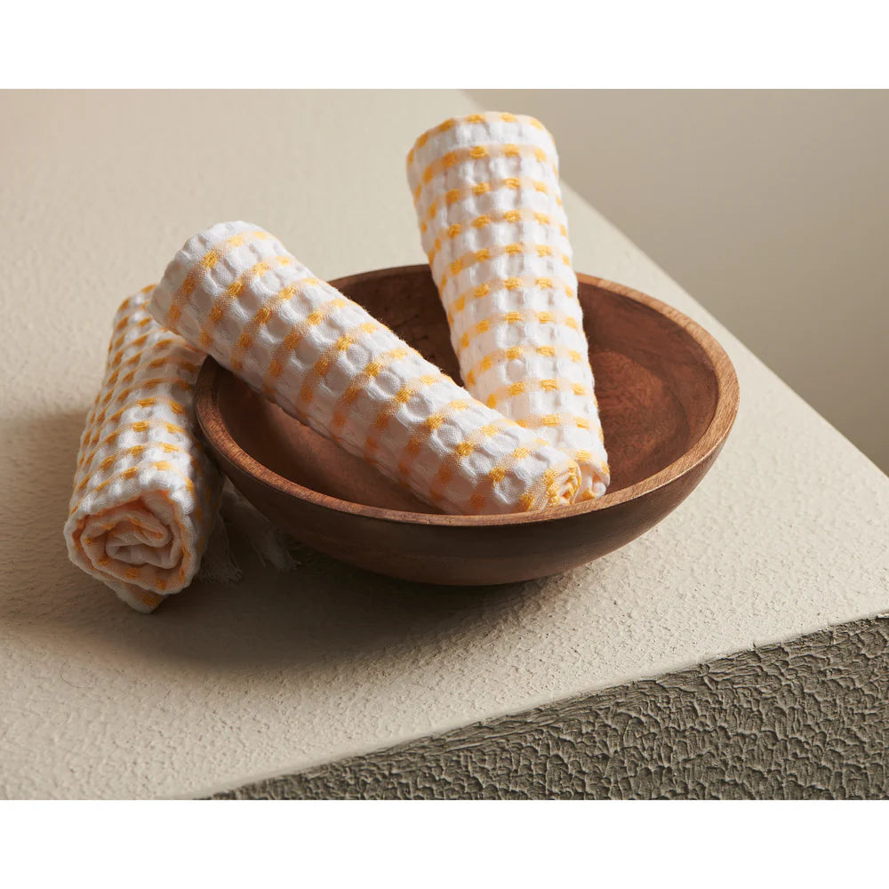 Sprinkle Box Cotton Waffle Face Towel