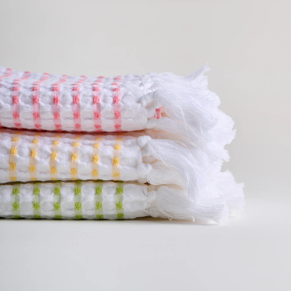 Sprinkle Box Cotton Waffle Hand Towel