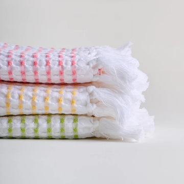 Sprinkle Box Cotton Waffle Hand Towel