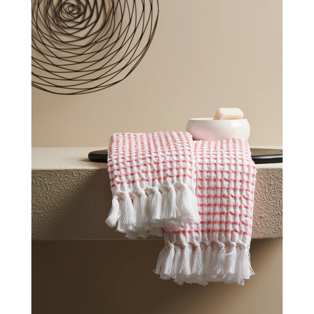 Sprinkle Box Cotton Waffle Hand Towel