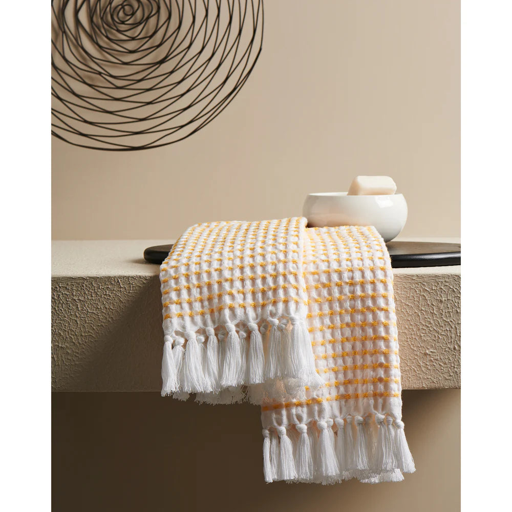 Sprinkle Box Cotton Waffle Hand Towel
