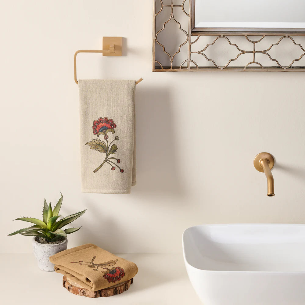 Kshupa Cotton Hammam Terry Hand Towel