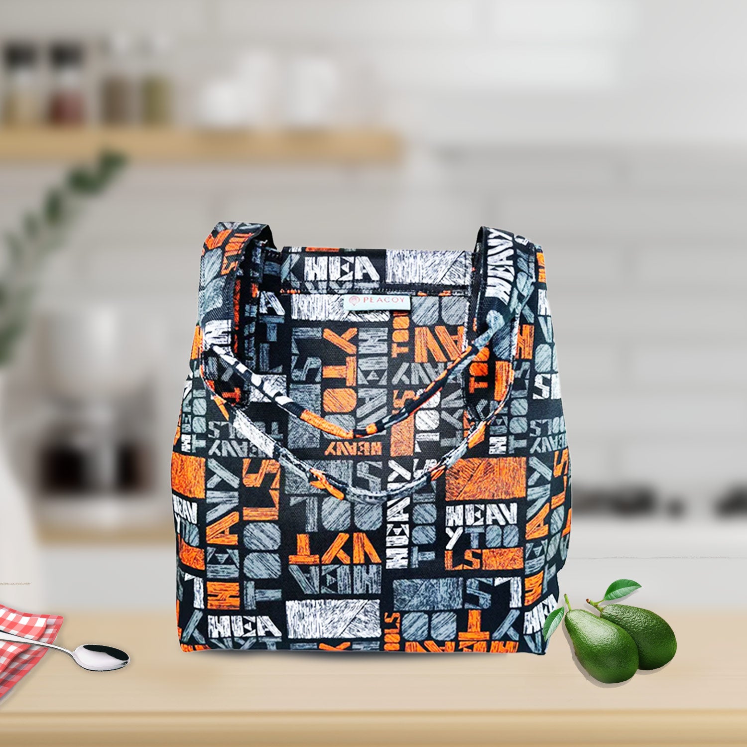 Alphabetic Trendy Lunch Bag