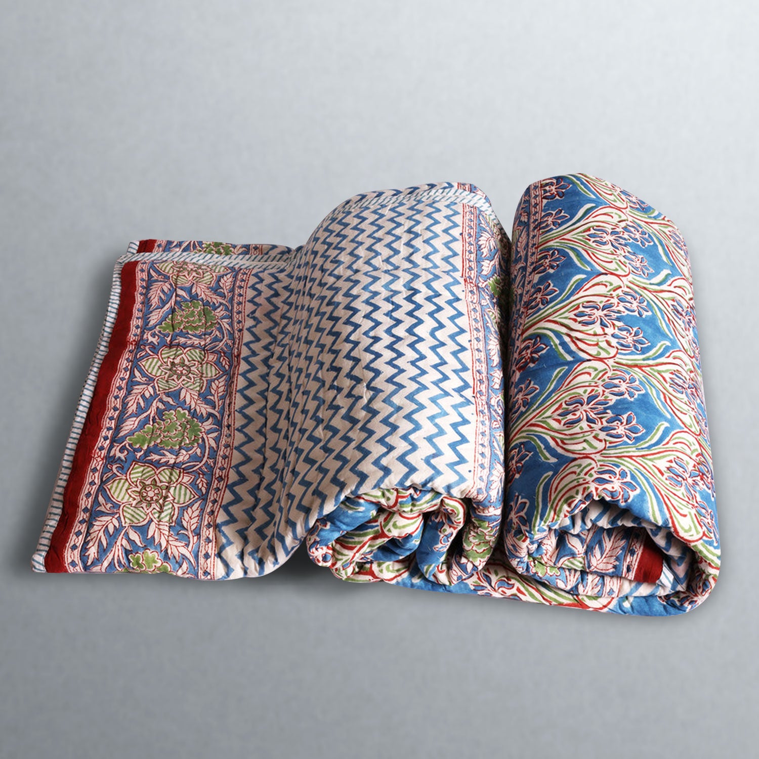 Jaipuri Quilt for Double Bed (Design II)