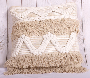 Shaggy Triangle Cushion Cover