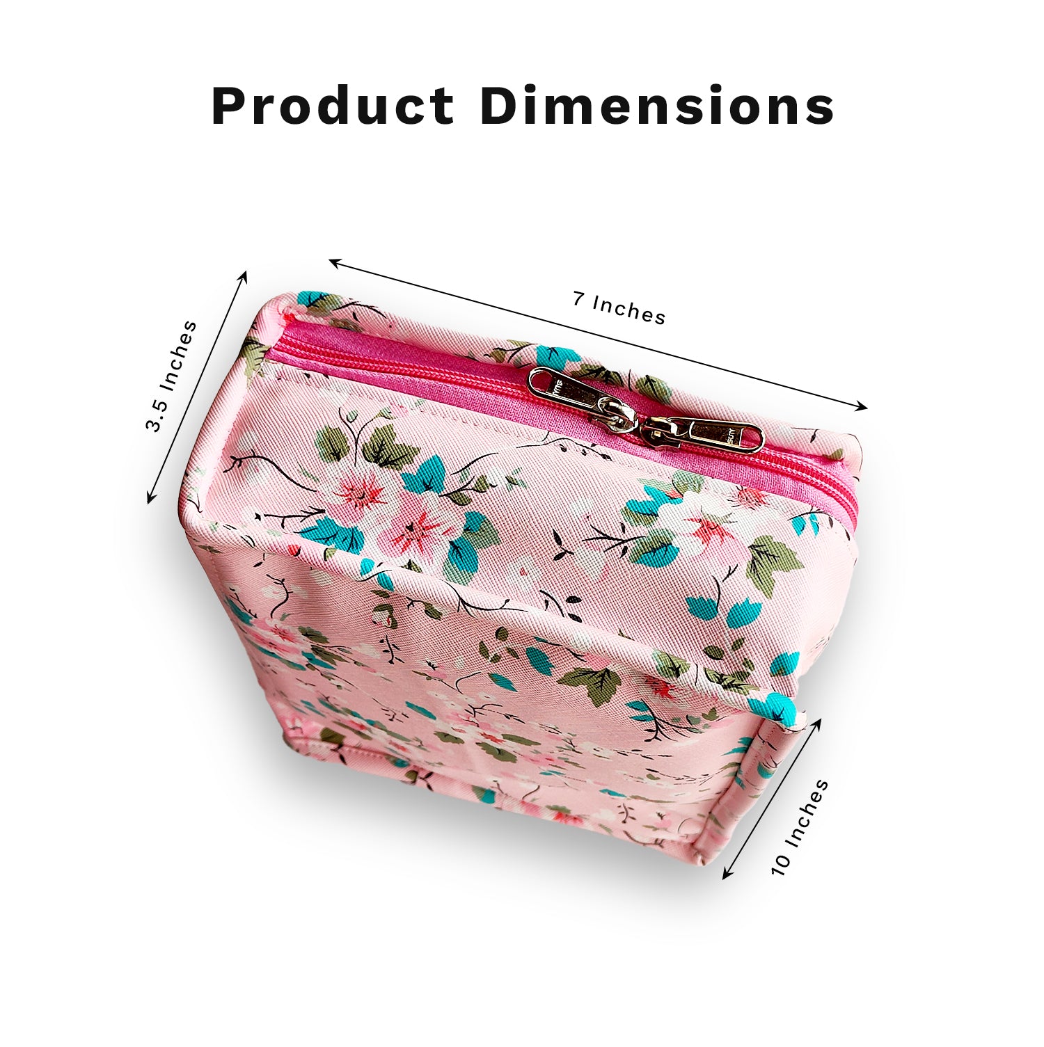 Makeup Jewellery Kit Organizer Locker Box Organizer Pouch for Necklaces Earring Ring Cosmetic Travel Storage Case for Women Girls Pink