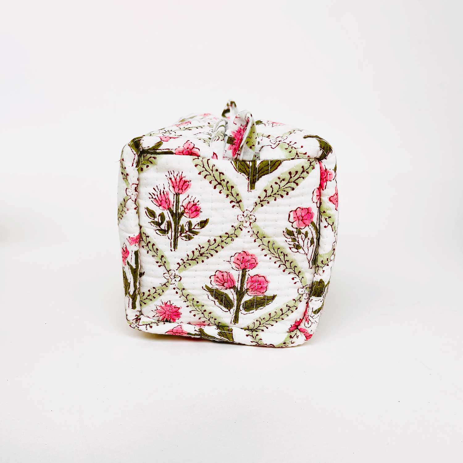 Multi Utility Travel kit Floral Jaal Print (Set of two)