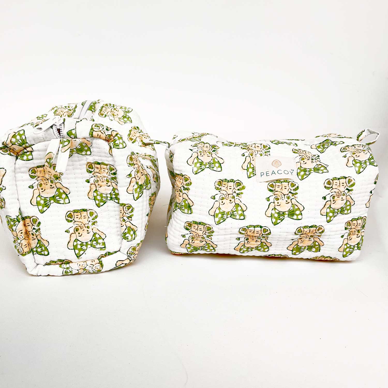 Multi Utility Travel kits Elephant Print (Set of two)