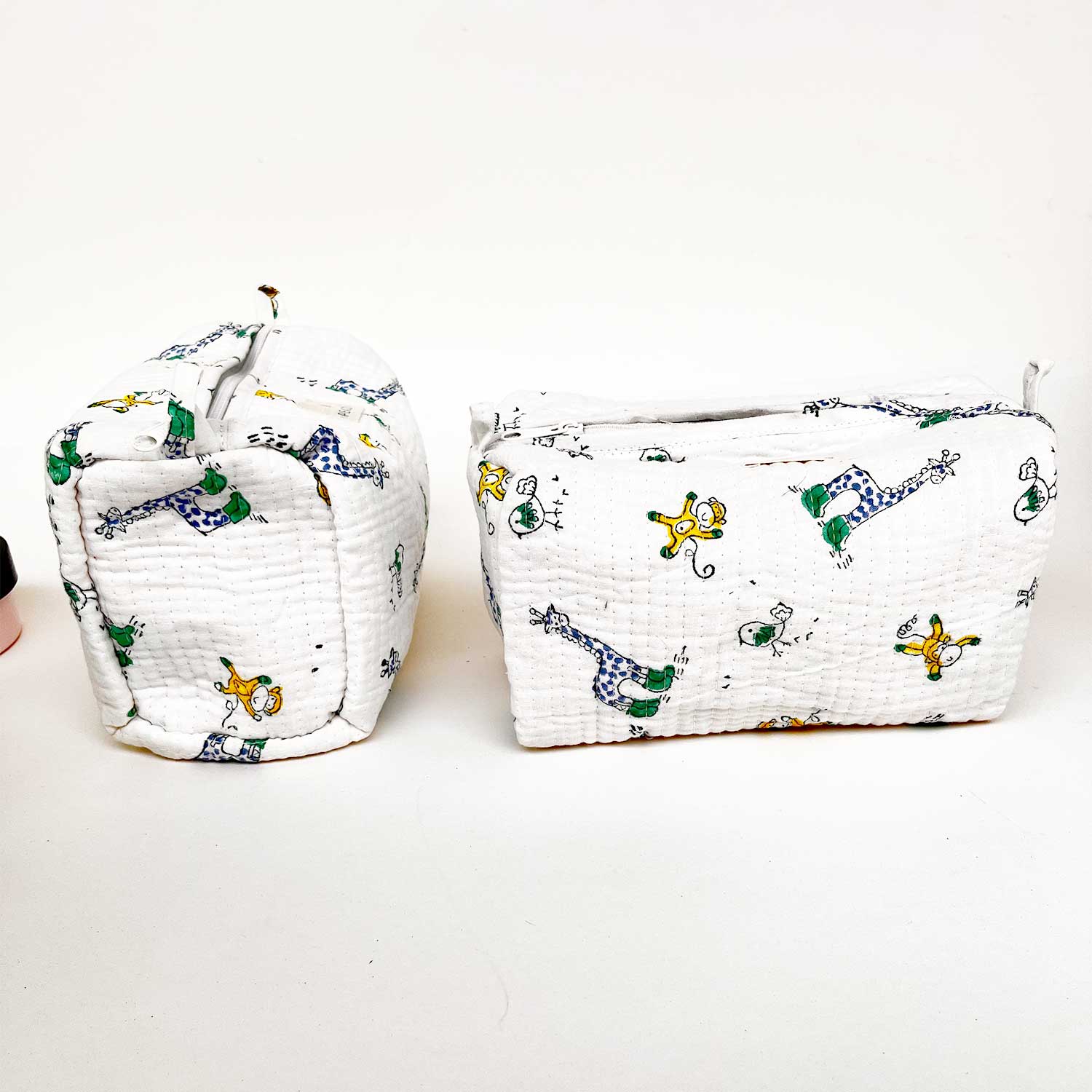 Multi Utility Travel kits Giraffe Print (Set of two)