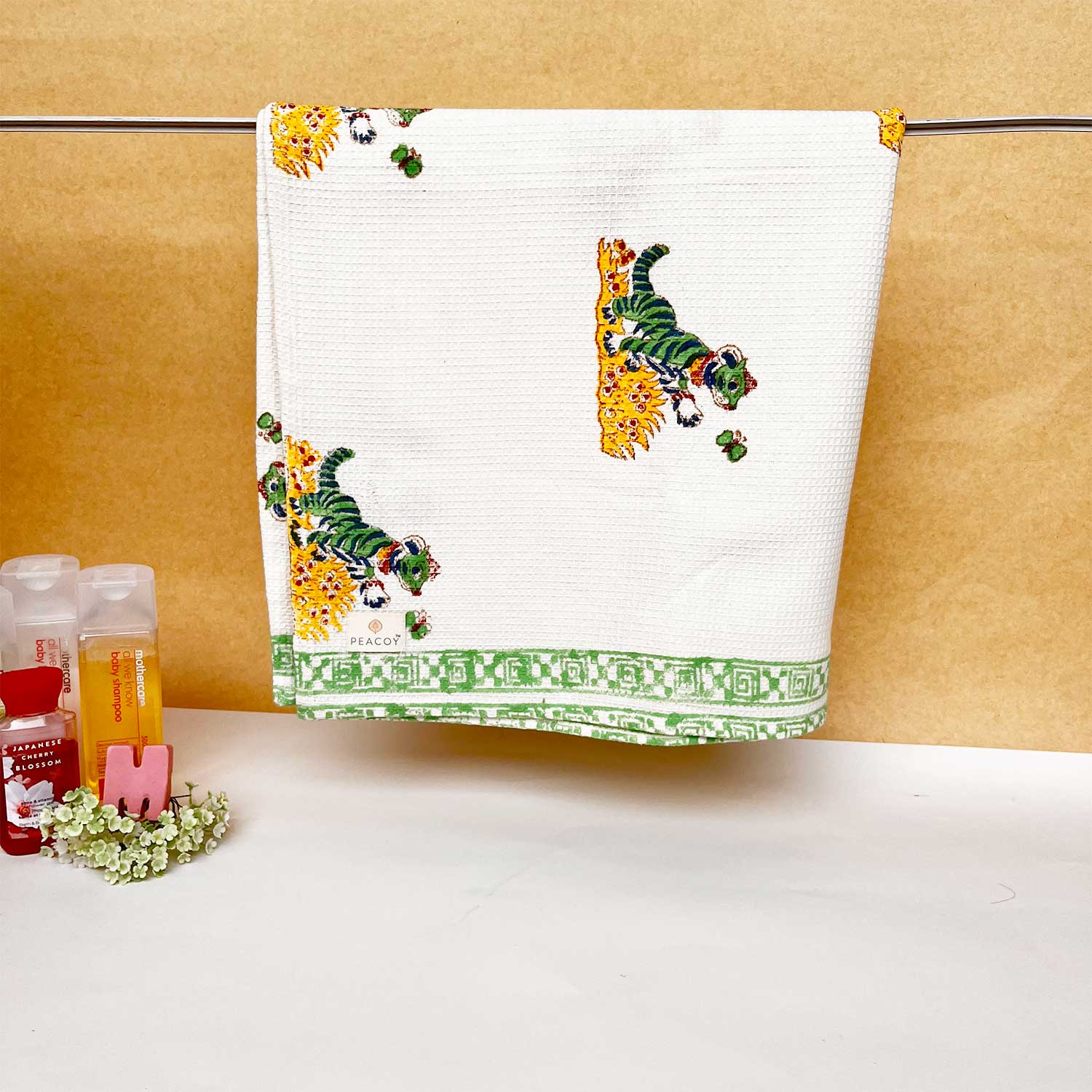 Kids Tiger Printed Towel 30x60 Inches