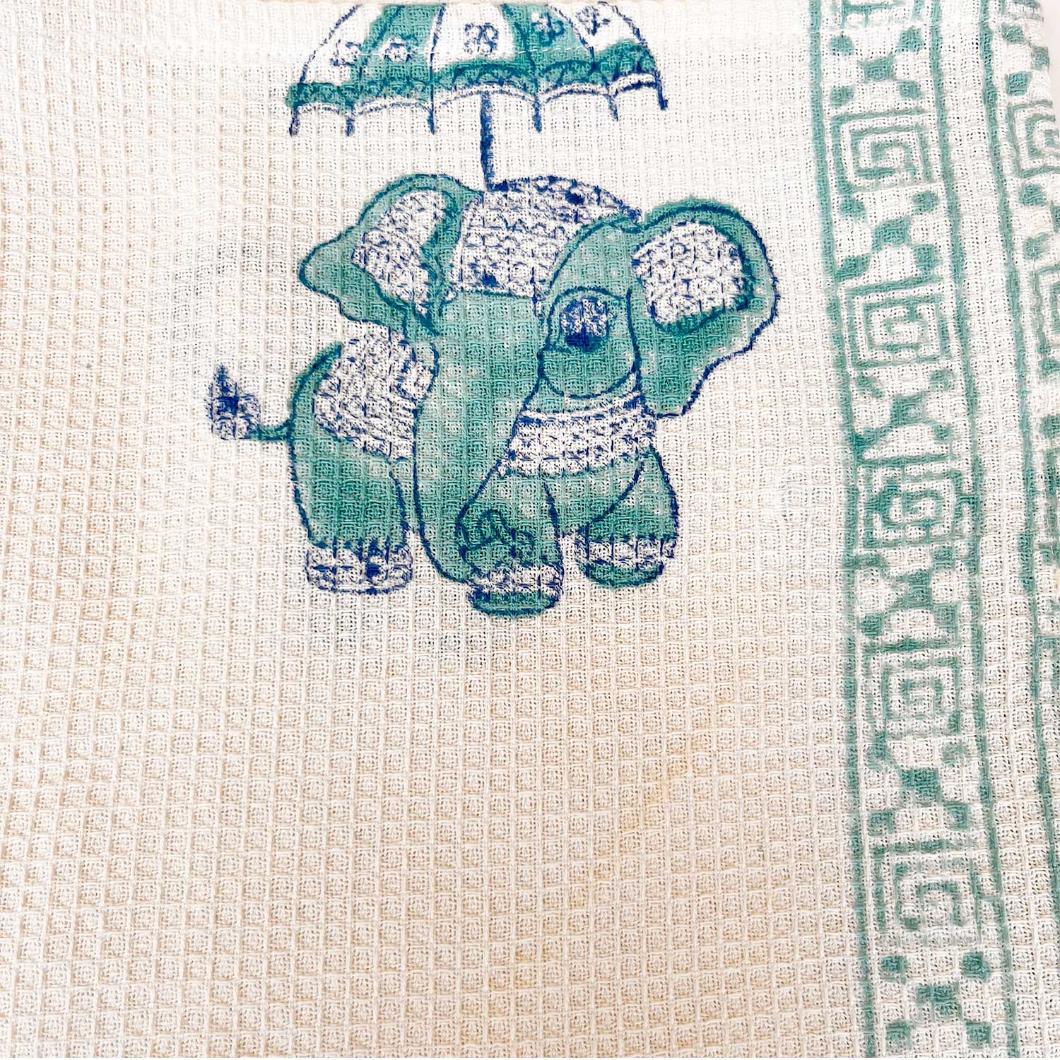 Kids Elephant Printed Towel 30x60 Inches