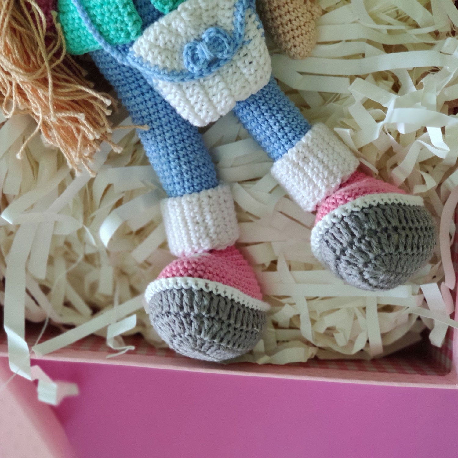 Molly Doll Crochet Toy - 12 x 4 inches