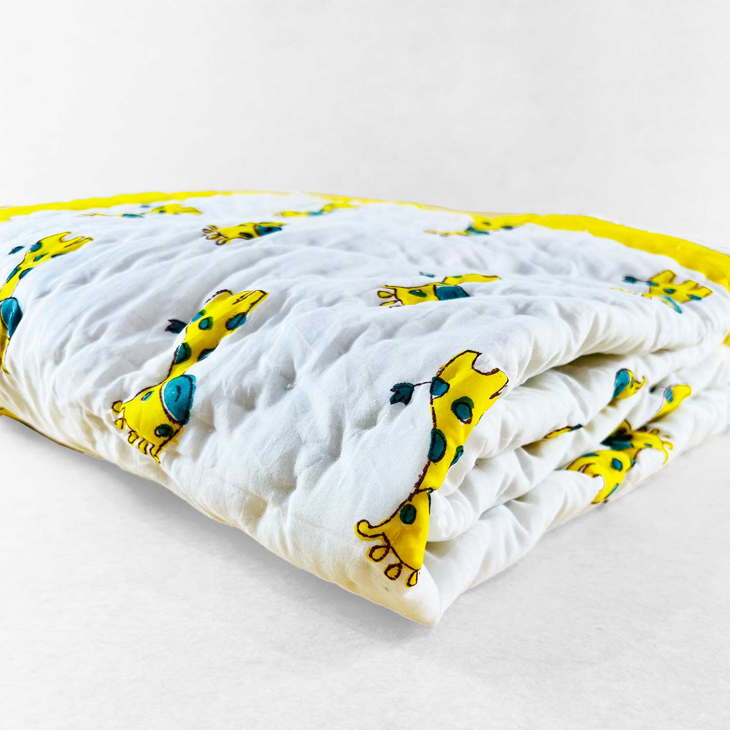 Baby Quilt Cute Giraffe Single Quilt 40x60 Inches